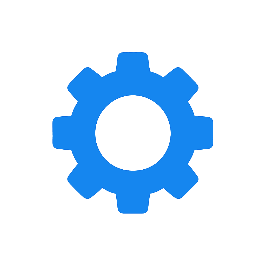 Example Gear Icon